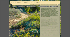Desktop Screenshot of frantzlandscape.com